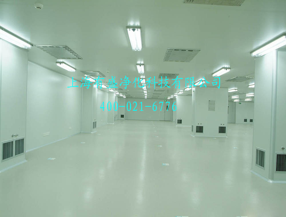 醫(yī)用口罩凈化車間實景圖